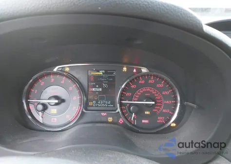 2016 Subaru Wrx Sti Limited z USA, uszkodzony, nr VIN JF1VA2Z6XG9803352